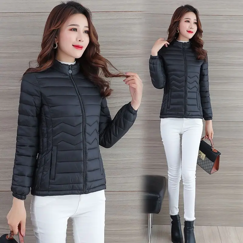 

L-6XL Winter Jacket Women Parkas Thick Down Cotton Padded Parka Female Jacket Short Coat Slim Warm Outwear