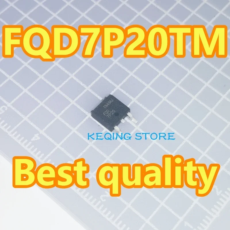 1PCS/10PCS   P-Channel Mosfet  7P20 FQD7P20 FQD7P20TM SMD TO-252 PMOS