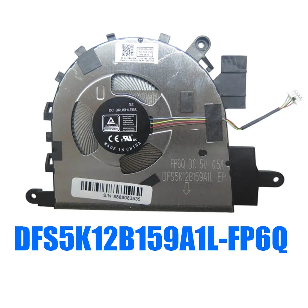 

DFS5K12B159A1L-FP6Q DFS5K12B159A1L FP6Q DC5V 0.5A Laptop Fan