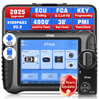 XTOOL X100 PAD3 IMMO Key Programming All systems Car Diagnostic Tool Automotive Scanner All-in-One Key Programmer CAN FD DOIP FCA