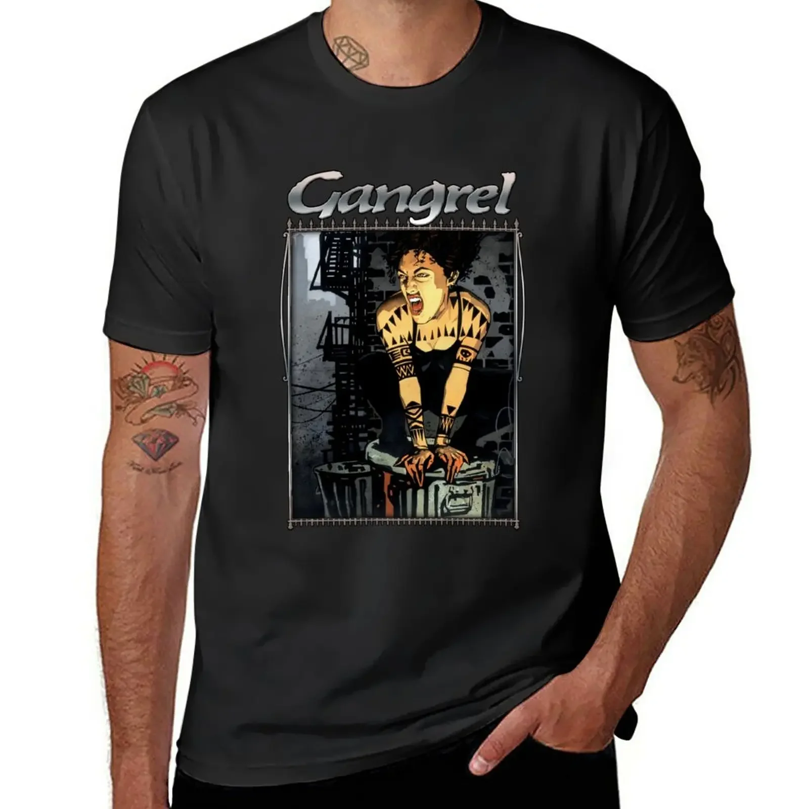 Masquerade Clan: Gangrel Revised T-Shirt kawaii clothes summer top oversized t shirt men