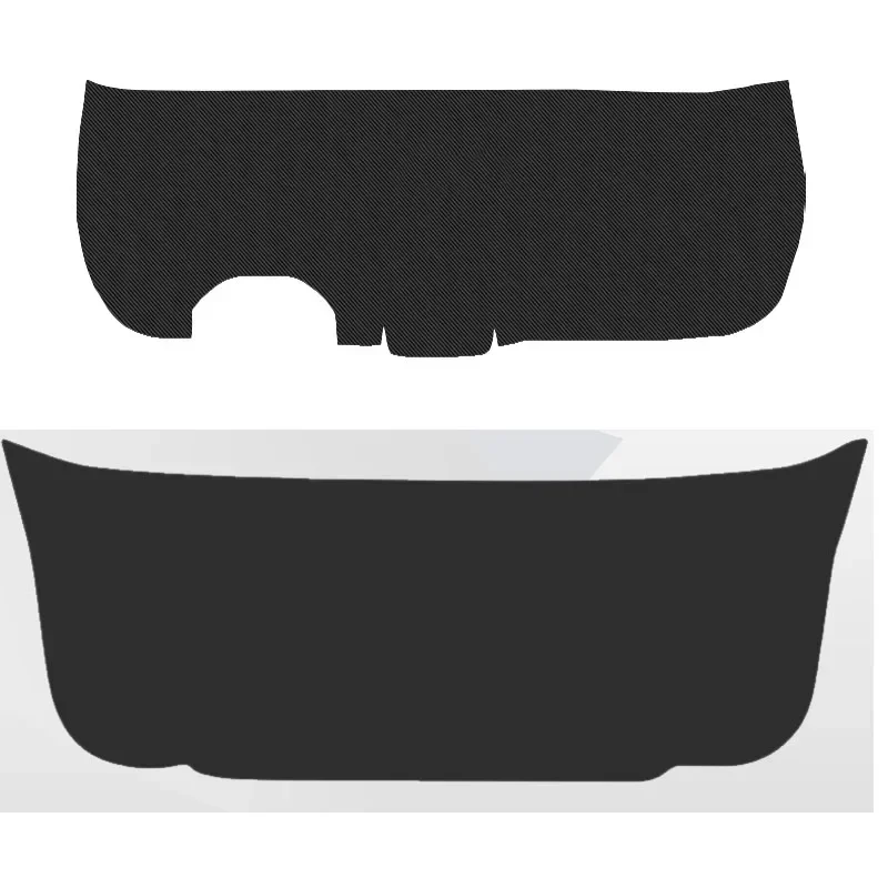 

For Mitsubishi Eclipse Cross GK YA ASX Outlander Sport RVR XB XC Car Anti-kick Carbon Trunk Pad Weather Protect Tailgate Sticker