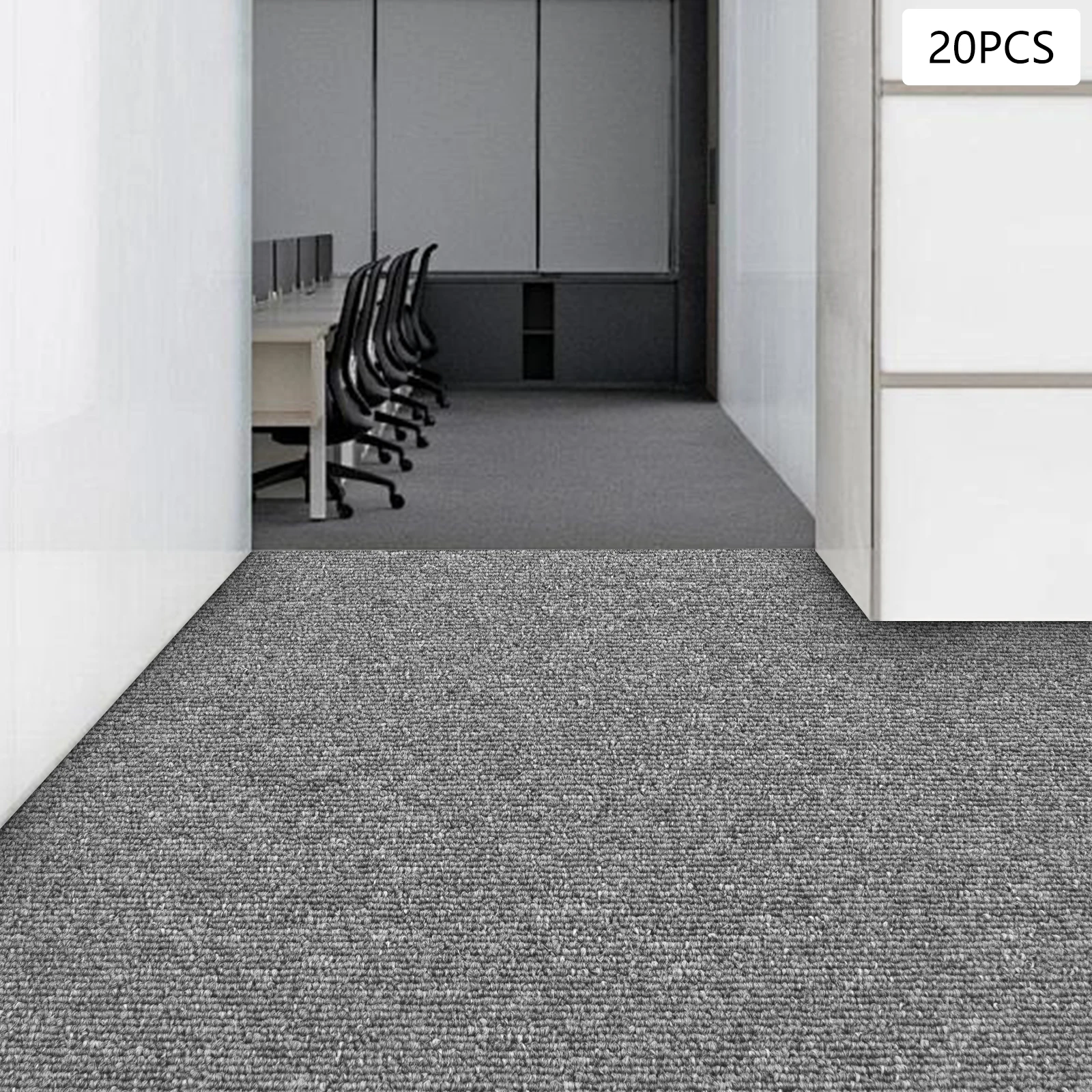 

20 шт. квадратных напольных ковриков с ПВХ-основой