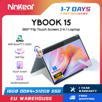 Ninkear YBOOK15 2 in 1 Laptop AMD Ryzen™ 3 3200U 15.6' 360° flip FHD IPS Touchscreen 16G+512GB SSD  Backlit Keyboard Windows 11