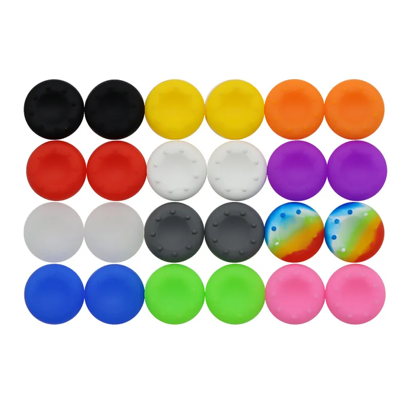 4PCS for PS5/PS4/PS3/Switchpro Game Controller Accessory Non-slip Silicone Game Joystick Thumbstick Thumb Stick Grip Caps