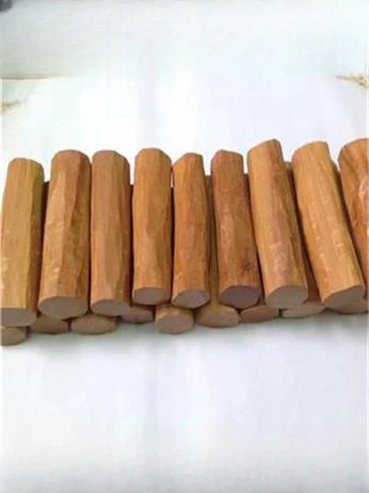 250/1000g Natural Sandalwood Material Sandalwood Log Segment Car Buddha Bead Pendant Fresh Air Aromatherapy Manufacture Material