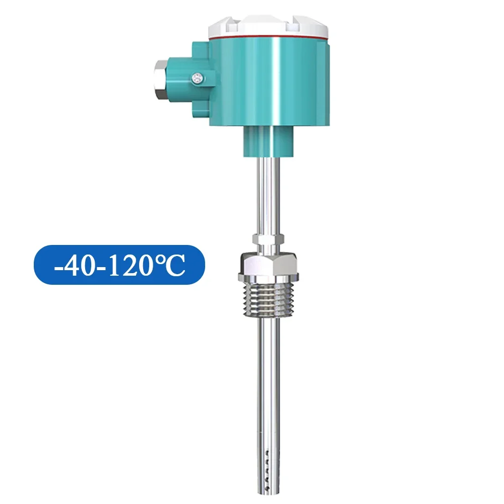 Stainless Steel Pipe Temperature Sensor High-Precision Industrial-Grade Humidity Transmitter Metal Thermohygrometer