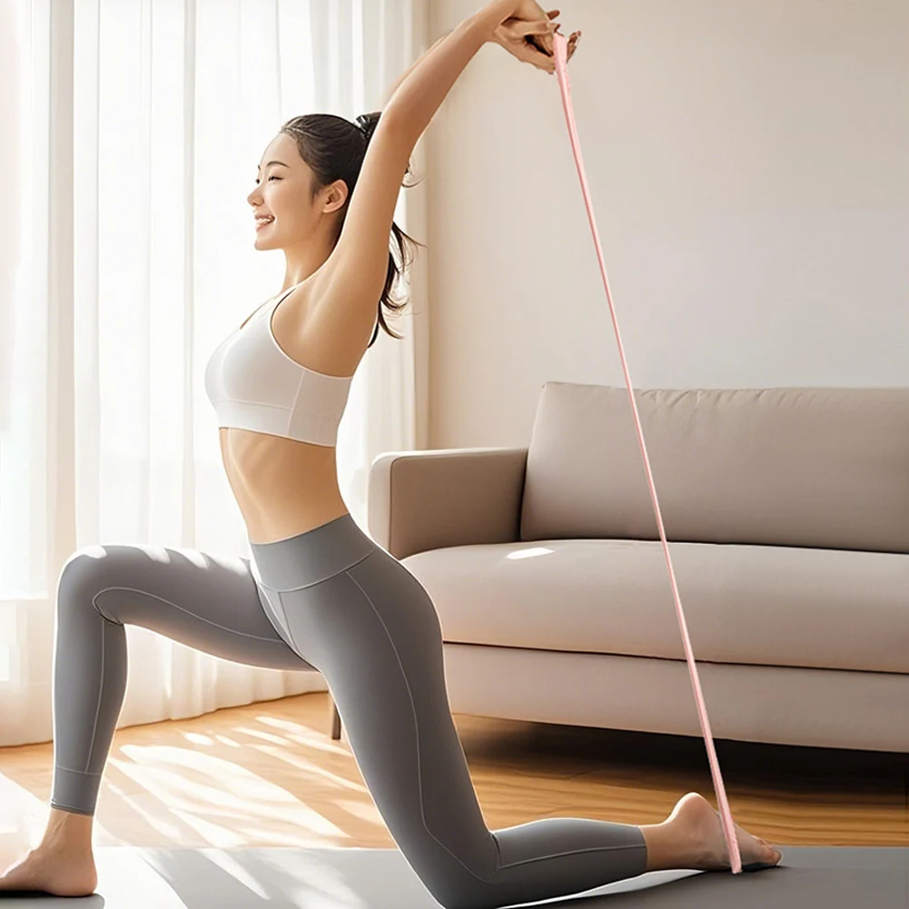 8 على شكل اليوغا المقاومة الفرقة اللياقة البدنية سحب حبل الكتف تمتد الفرقة لتمرين الذراع الصدر المنزل #3