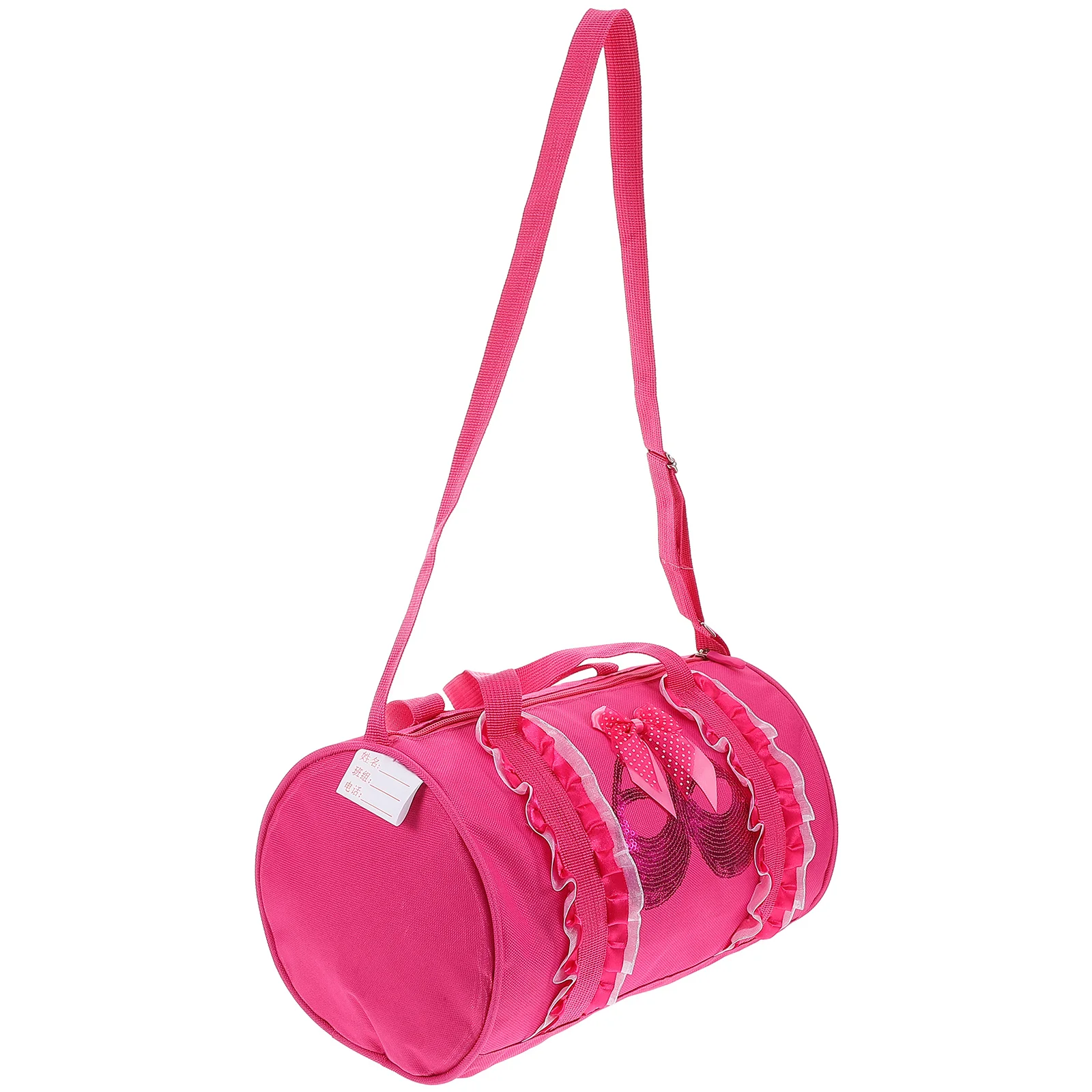 Bolsa de baile de Ballet ligera, bolso espacioso de Estilo Princesa para zapatos de baile, práctica de Ballet, bolsas de bailarina escolar para