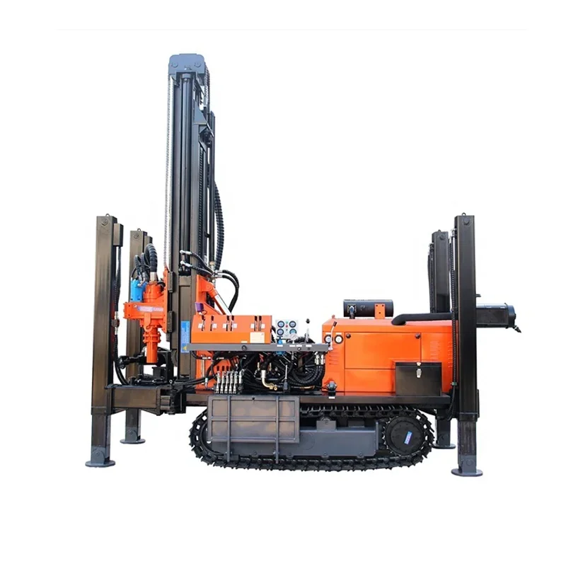 YG YG Rock Bore Hole Crawler Mobile 200m Water Well Drilling Rig Machine Truck Trailer Tractor Mounted Water Well Drilling Rigs