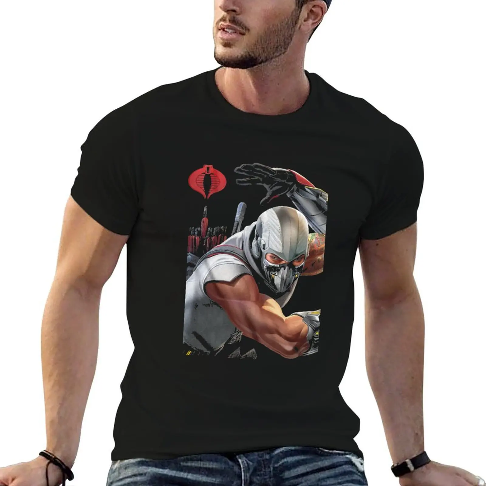 

G.I Joe Storm Shadow Classified Series T-Shirt cotton t shirts high quality t shirt man casual t shirts cotton 100% T-Shirt