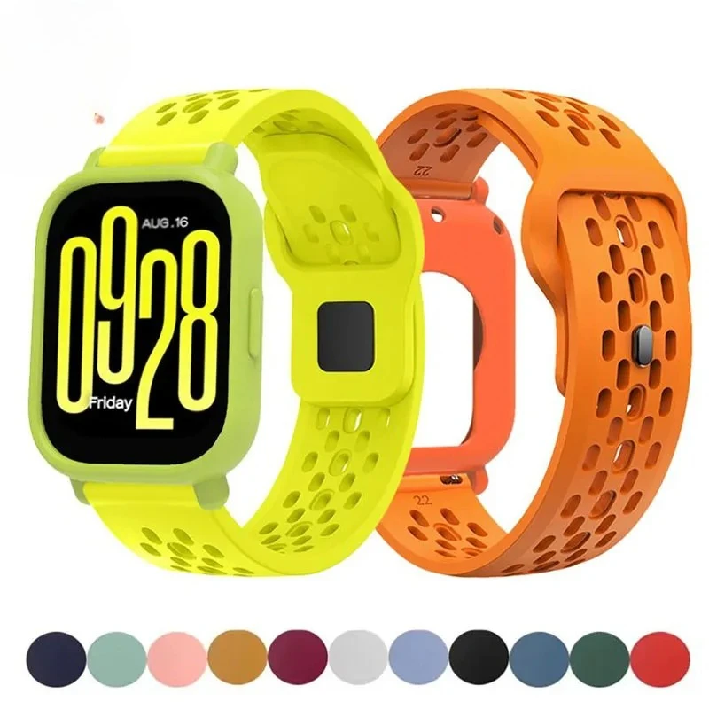 Band+Case For Redmi Watch 5 Active Silicone Strap Cover Sport Wristband Correa For Redmi Watch 5Lite Band Shell Suit Accessories