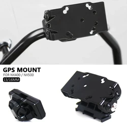Motorcycle Accessories Phone Holder Bracket GPS Navigation Bracket Mounting 13/16mm Rod For Honda NX400 NX 400 NX500 Nx 500 2024