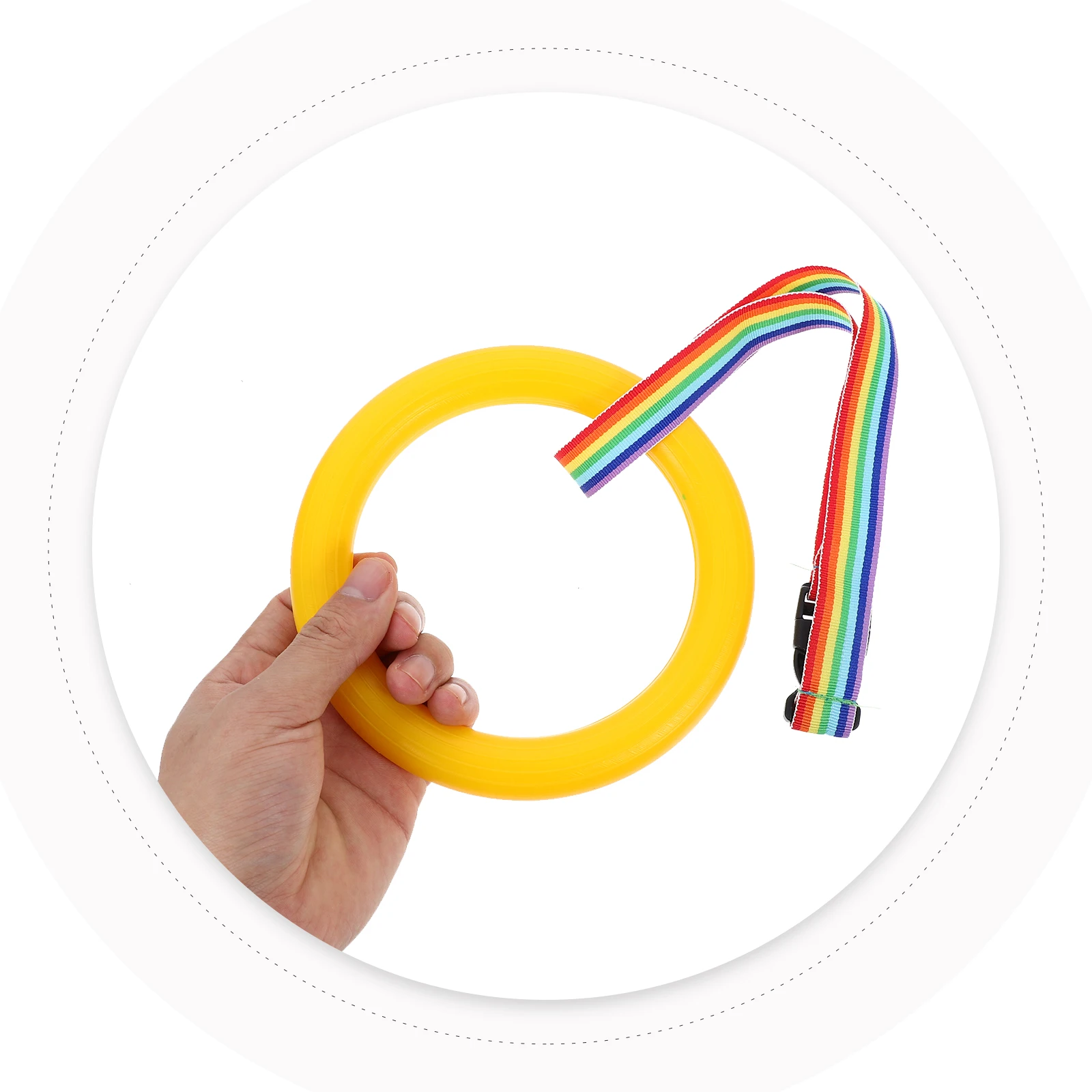 

9Pcs Safety Walking Rope for Children Firm Grip Handles Anti-Step Design Reflective Colors Ideal for Nursery and School