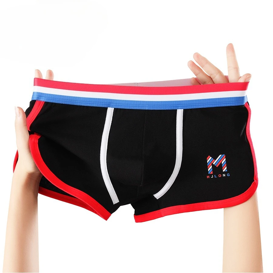 

New Color Matching Cotton Men's Underwear Men's Boxers Breathable Boys Trend Shorts Mens Underwear Трусы Мужские