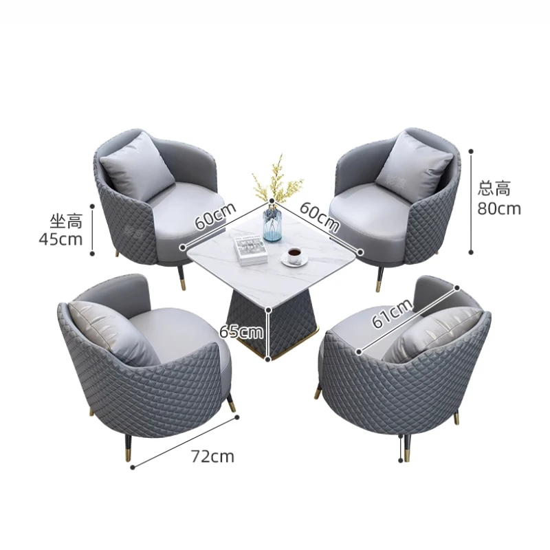 */*Luxury Set Of 4 Modern Chairs Lounge Comfort Balcony Design Bedroom Chairs Nordic Stools Sillas De Sala Furniture Living Room