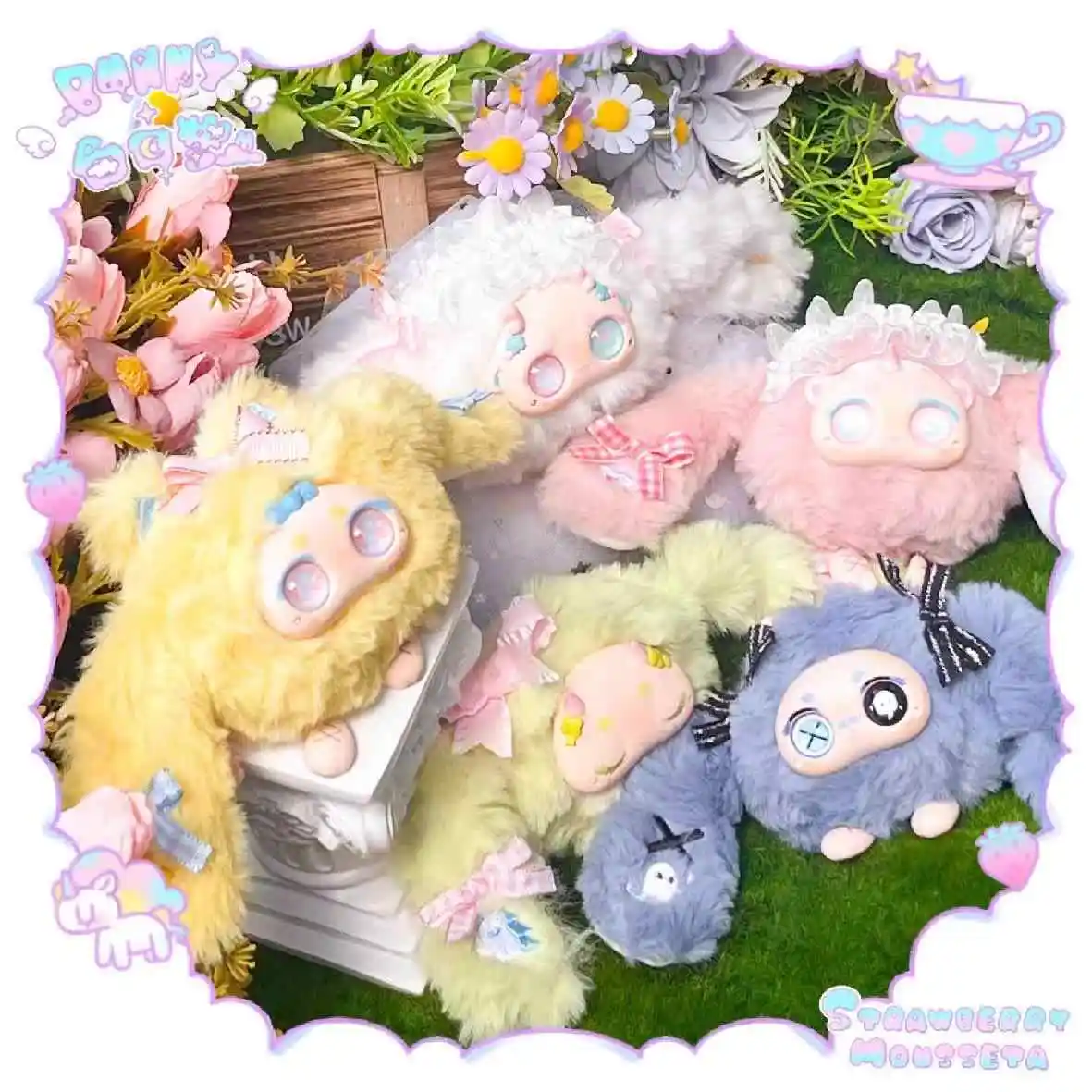 Genuine Bunny Daydream 3 Paradise Yee Think Series Plush Dolls Blind Box Mystery Box Toys Cute Action Anime Figure Kawaii Model