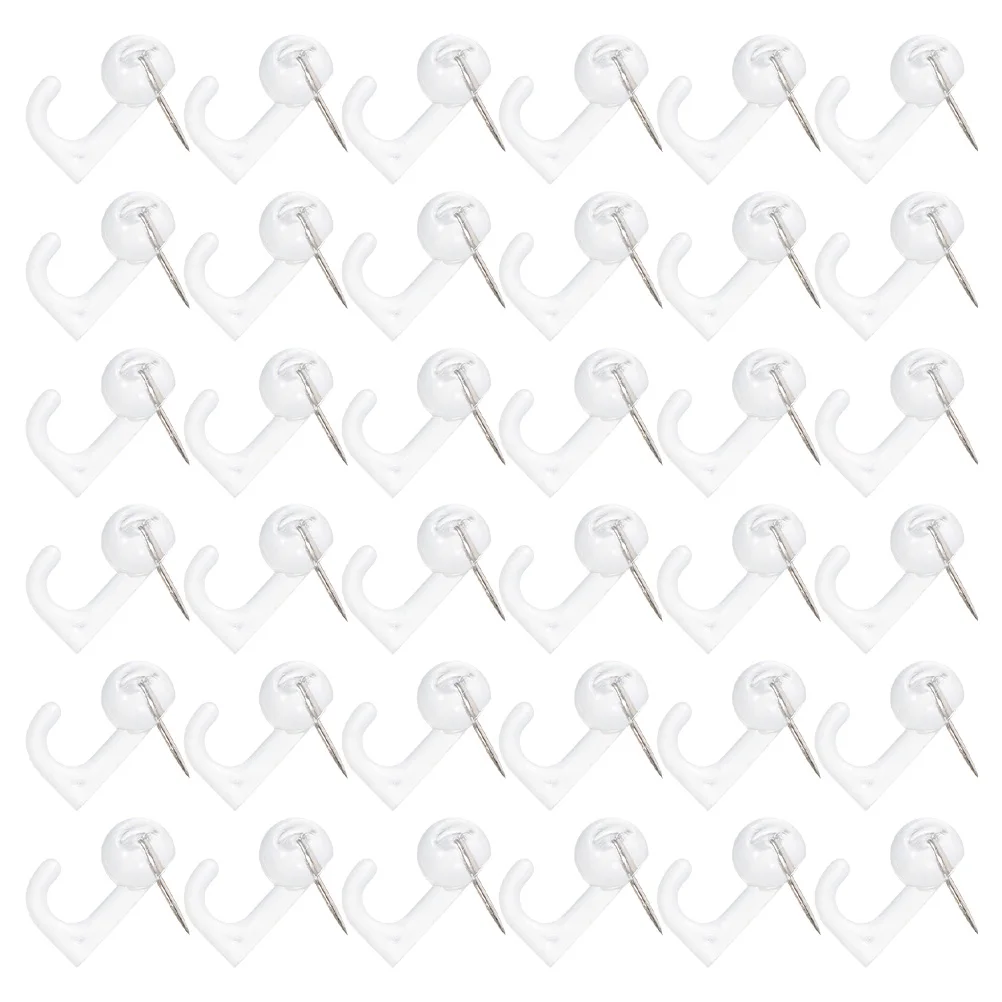 

Thumbtack Wall Decorative Nail Multipurpose Push Pin Photo Display Hook 2 Boxes Map Drawing Pins Fixer Office Home School Party
