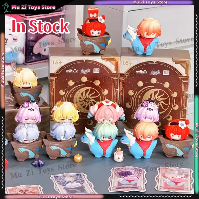 

Mihoyo Honkai Star Rail Amphoreus' Saga Of Heroes Super Stacking Blind Box Series Anime Figure Doll Collectible Model Fans Gift