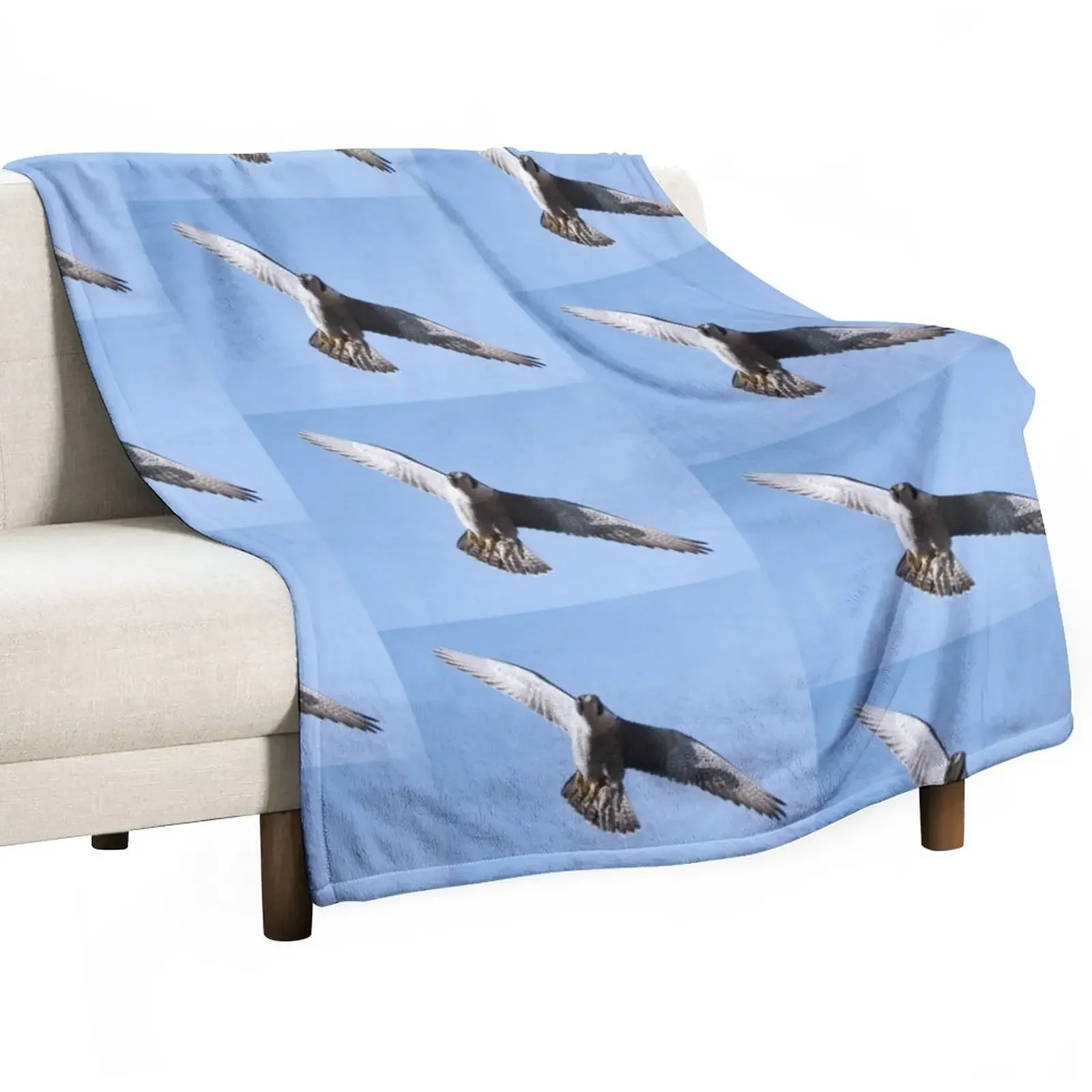 

New peregrine falcon Throw Blanket Sofas Custom blankets and throws Blankets