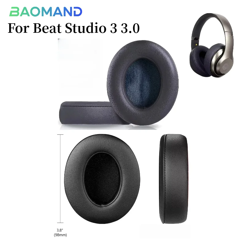 

Replacement Earpads for Beat Studio 3 3.0 Earmuffs Ultra-soft Sponge Cushion Cover Repair Parts Headphone