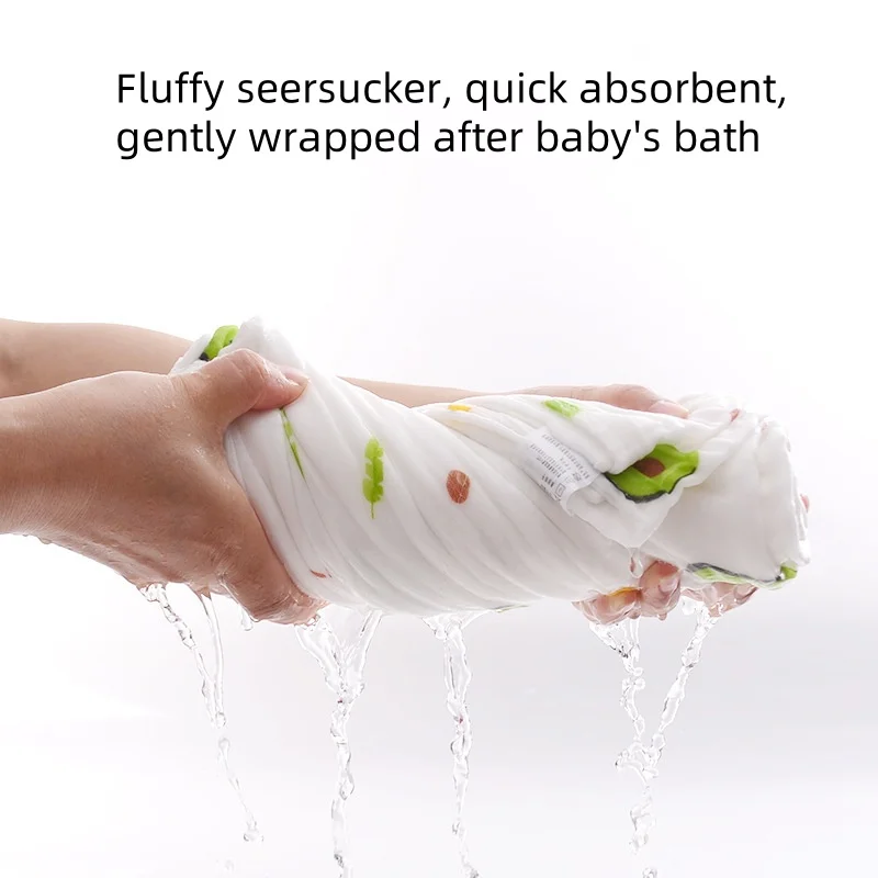 Four general baby skin-friendly bath towel cotton six layers gauze soft absorbent baby supplies newborn blanket