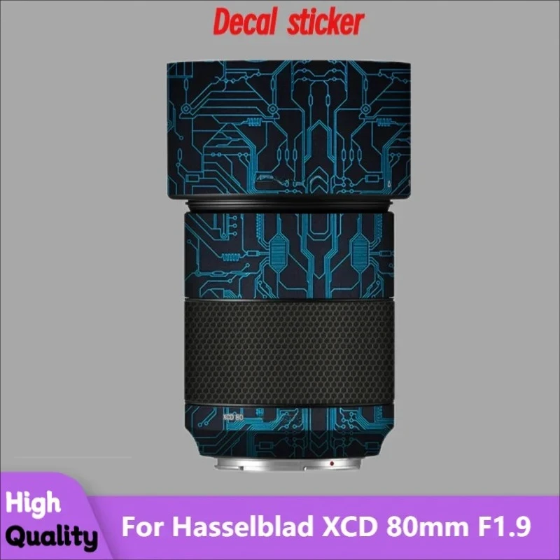 

For Hasselblad XCD 80mm F1.9 Lens Sticker Protective Skin Decal Vinyl Wrap Film Anti-Scratch Protector Coat XCD80