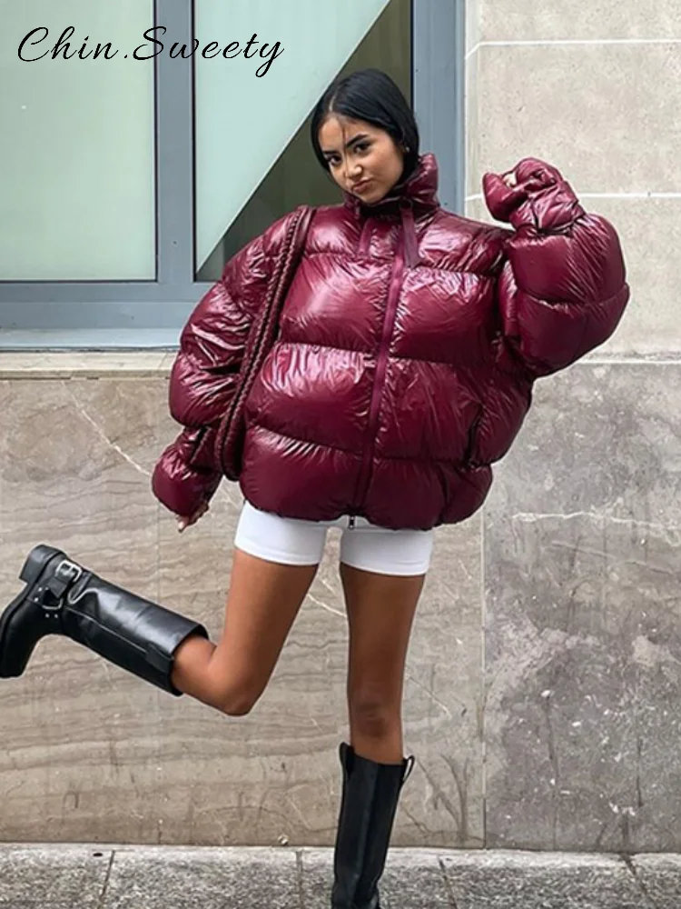 Теплые хлопковые стеганые пальто с капюшоном