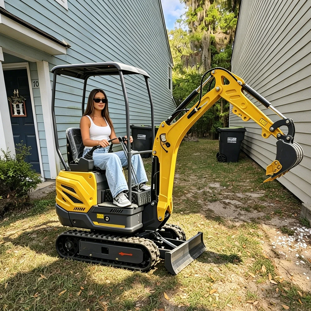 Durable Small Mini Excavator Epa Certified Engine Multi-Function Dig Break Grab For Orchard Maintenance Customized