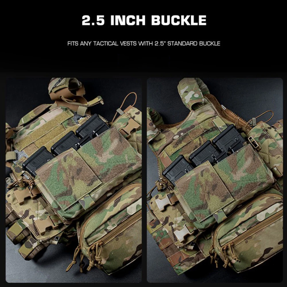 Imagem -04 - Tactical Mk4 Peito Rig com Built-in Triplo Radio Bolsa Hunting Vest cs Match Equipamento Wargame 556 Duplo Milímetros Magazine Pouch Radio Bag