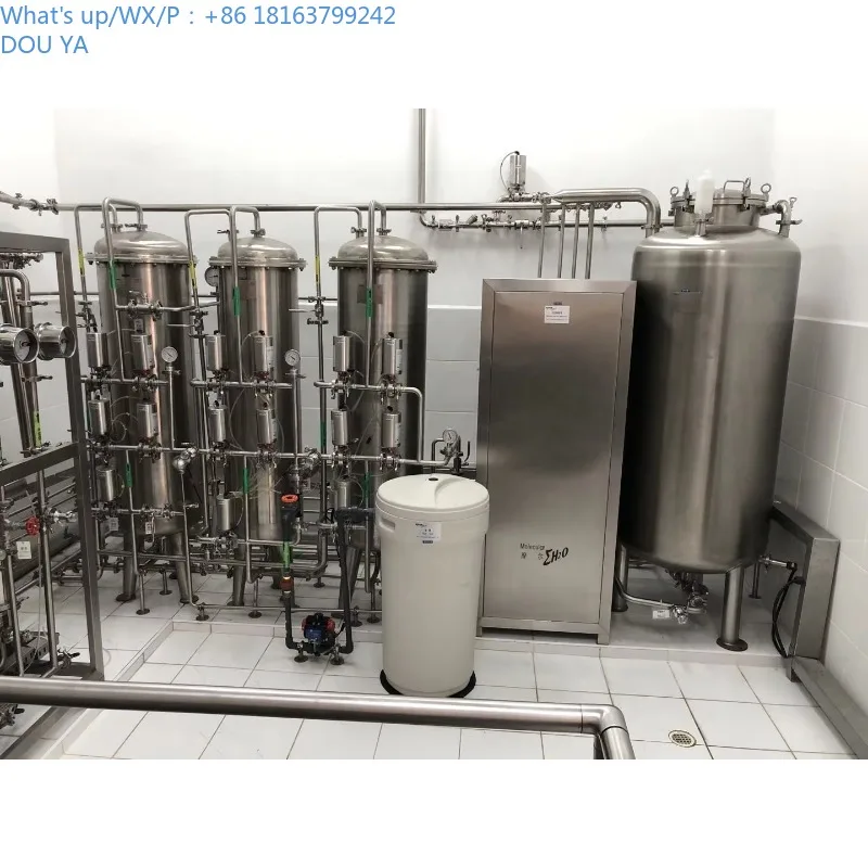 Sistema de agua purificada por ósmosis inversa de grado farmacéntico 2026 con motor de bomba de control PLC para fabricación farmacéutica