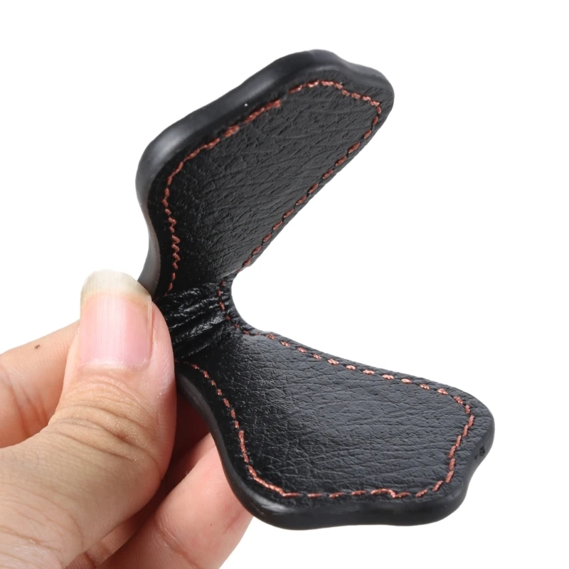 Étui à craie bâton billard portable, Durability Leather Chalk Holder