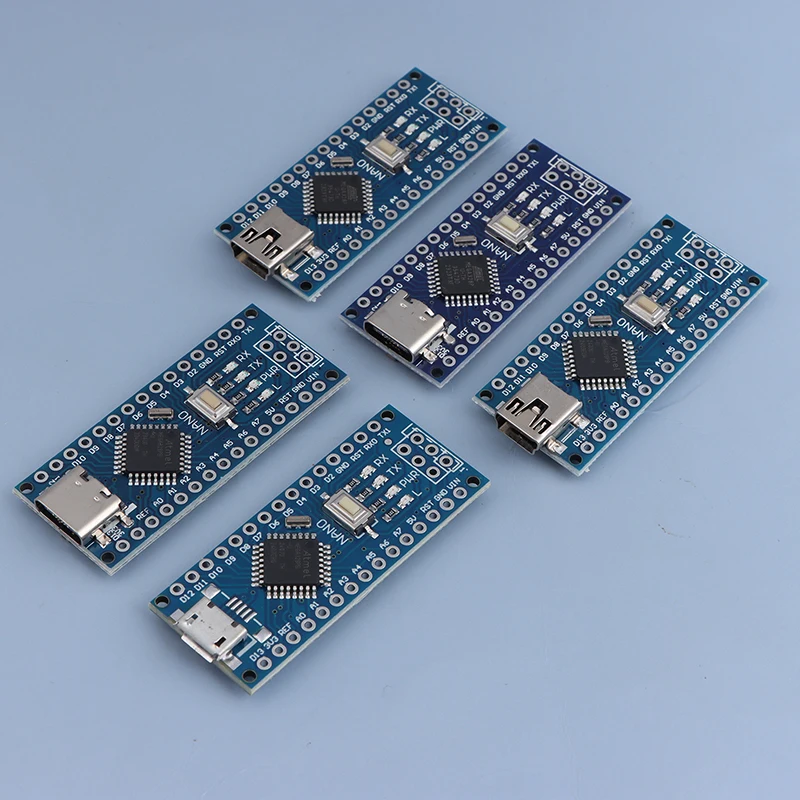 MINI USB For Nano V3.0 ATmega328P CH340G Micro-controller Board For Arduino Type-C / Micro USB 328P NANO 3.0 CH340