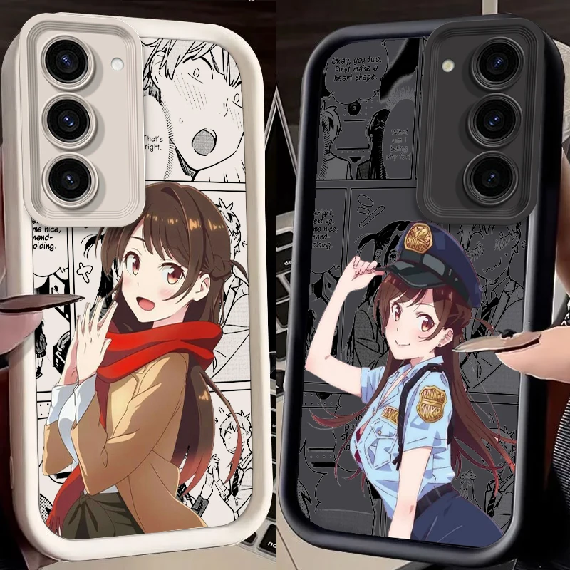 

Rent A Girlfriend Anime Cute For Samsung Note 20 S24 S23 S22 S21 S20 Ultra Plus FE A25 A23 A22 A15 A31 5G Eye Ladder Back