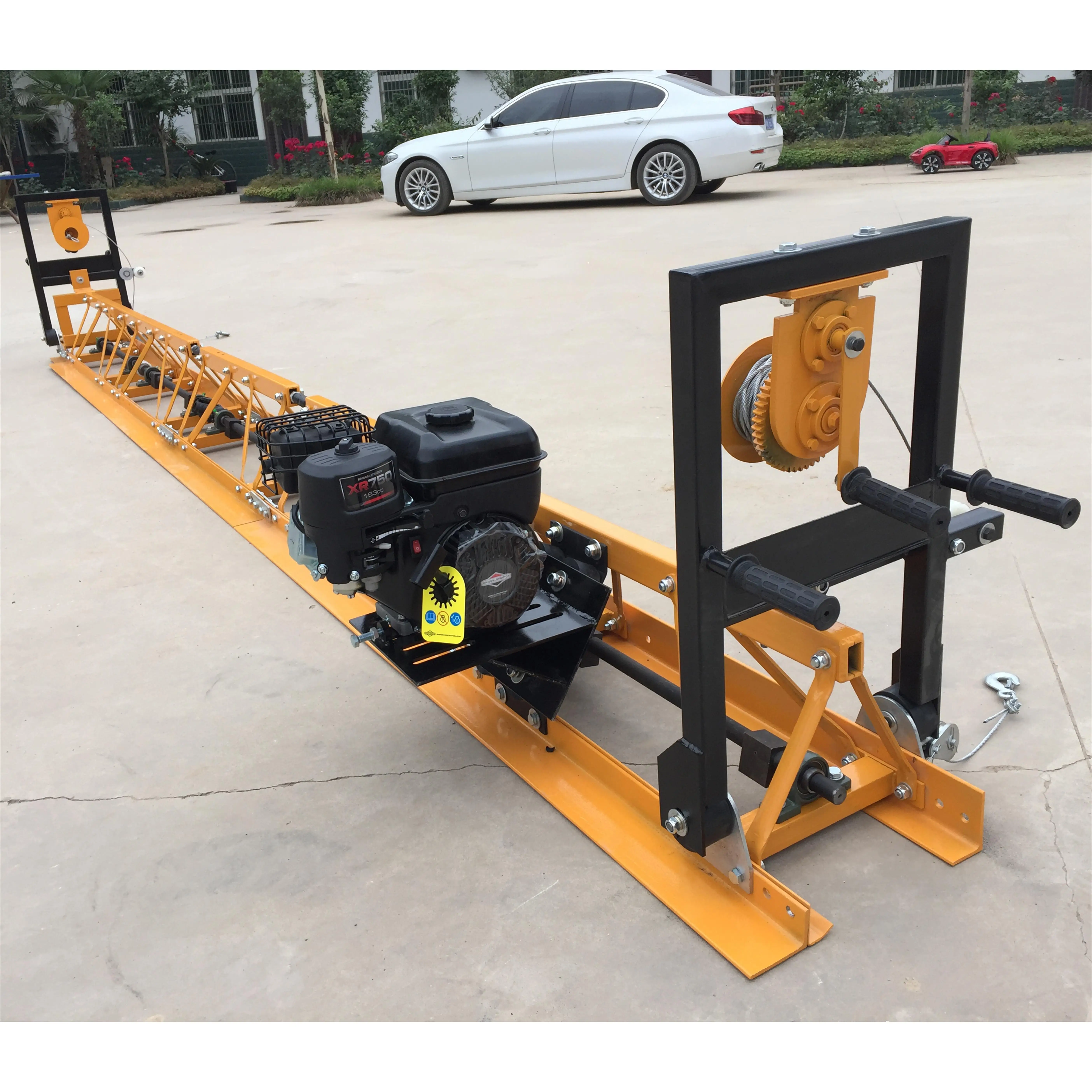 Quality Products Concrete Floor Leveling Machine Gasoline Power Concrete Truss Screed Customizable length