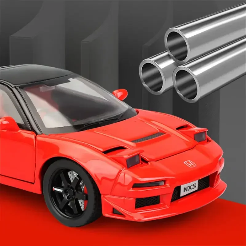 1:32 HONDA Acura NSX Alloy Sports Car Model Diecasts & Toy Vehicles Metal Racing Car Model Simulation Sound and Light Kids Gifts