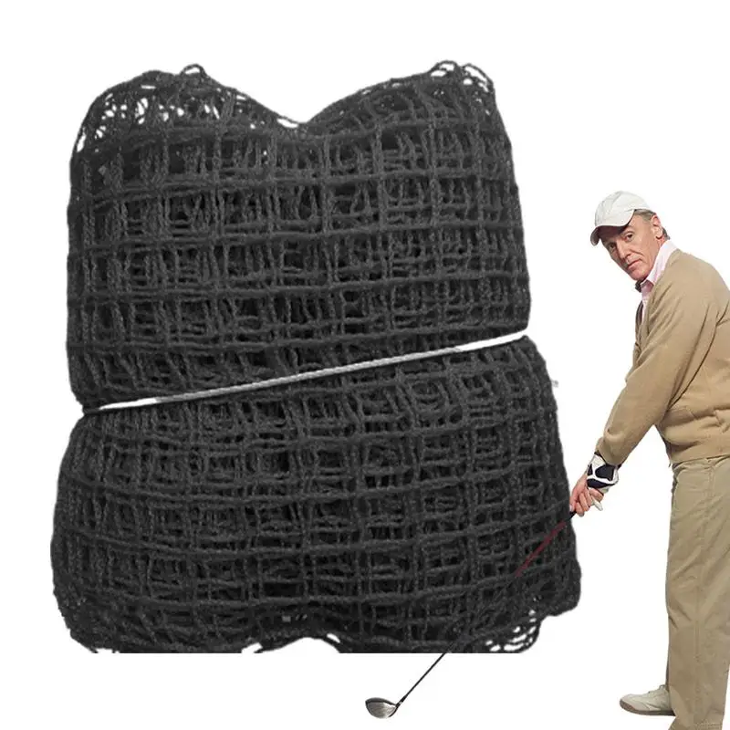 

Golf Practicing Net Outdoor Swing Training Net for Backyard Portable Golf Knotless Hitting Net for Driving Indoor Outdoor Use