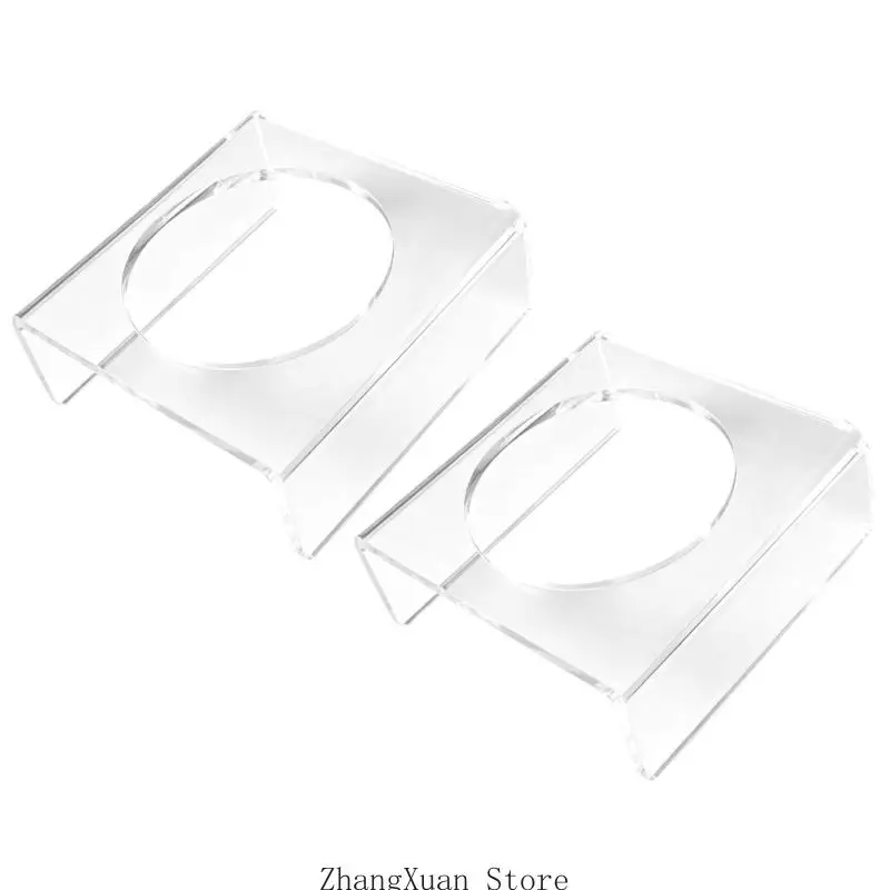 Acrylic Desk Display Stand Set of 2 for Mini Ball Collectibles 3XUF