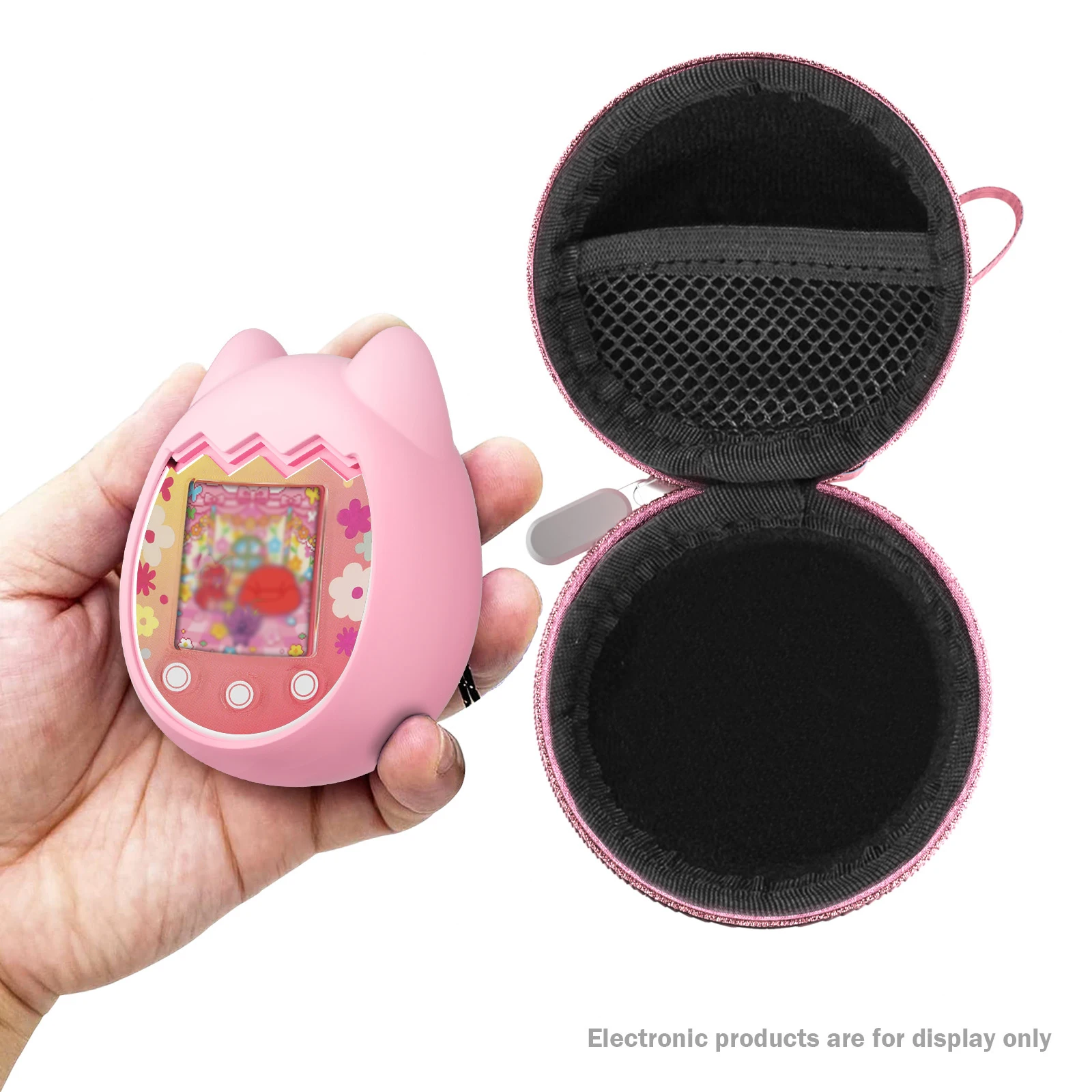 Silicone Cover Case for Tamagotchi Pix Cute Cartoon Protective Cover Storage Bag Carrying Box For Tamagotchi Pix Kids Toys Gifts