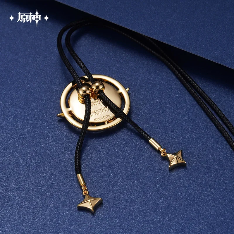 Genshin Impact Model Peripheral Products Necklace Pendant Earthly Chapter Theme Series Wind Wing Necklace in Shelf Original