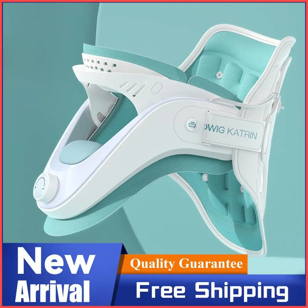 

Устройство для вытяжения шейного отдела позвоночника, регулируемый массажер для шеи и плеч, подарок для мужчин/женщин/отца/матери/него/нее, для выравнивания шейного отдела позвоночника