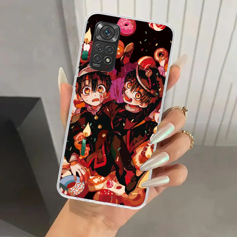 Toilet Bound Hanako Kun Anime Phone Case for Xiaomi Redmi Note 13 12S 12 11S 11 11T 11E 10S 9 Pro Plus 8 8T 9T 7 Soft Funda Prin