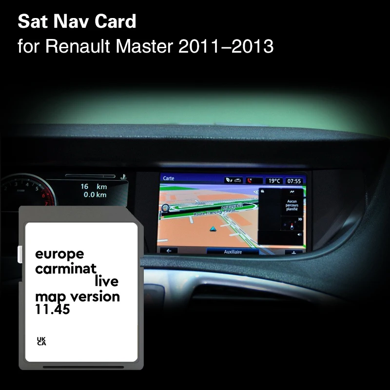 Use for Renault Master 2011 2012 2013 Cover Netherland Finland Navigation SD 8GB Memory Card