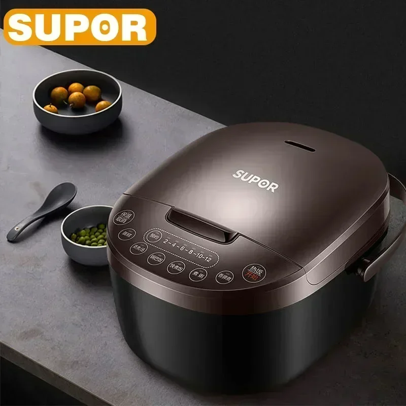 Multifunctional large capacity Rice cooker - 3L.portable. Non-stick pan. Automatic. Kitchen appliance.