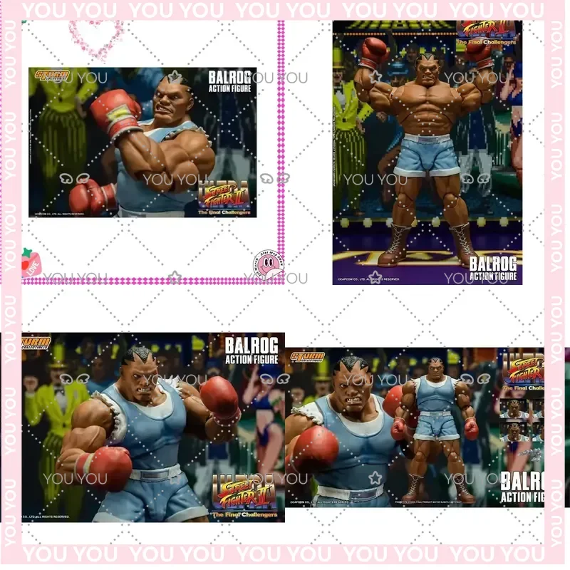 En Stock, Figura de Acción Original STORM 1/12 CPSF23 Street Fighter II BALROG, Juguete Coleccionable, Modelo Decorativo para STORM CPSF23