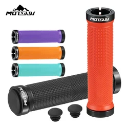 Bicycle Grips MTB Bike Handbar Grips Rubber Non-slip Bilateral Lock Cycling Bmx Handle Grips Bikes Handlebar Grips