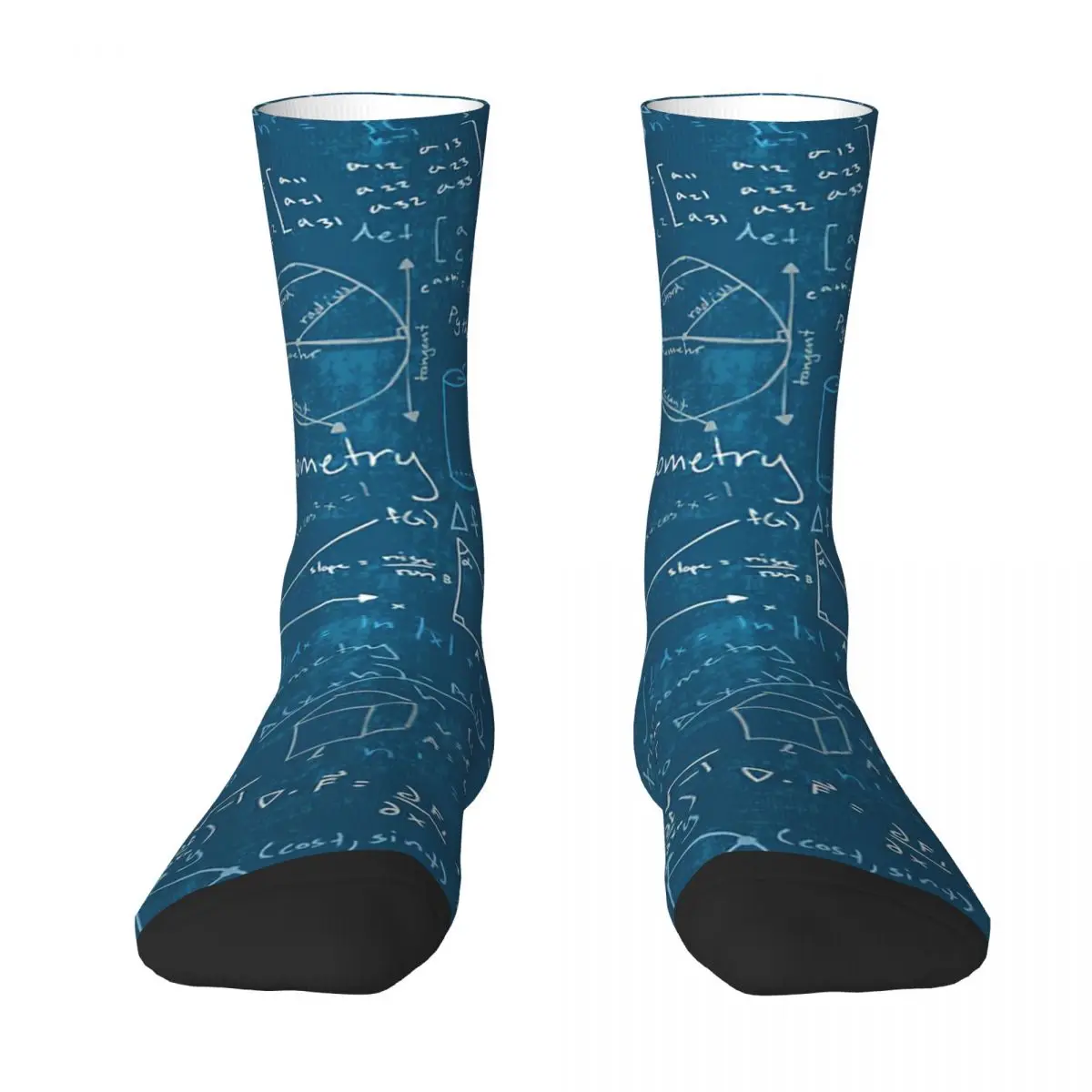 

Math Lessons (Teal) Adult Socks,Unisex socks,men Socks women Socks