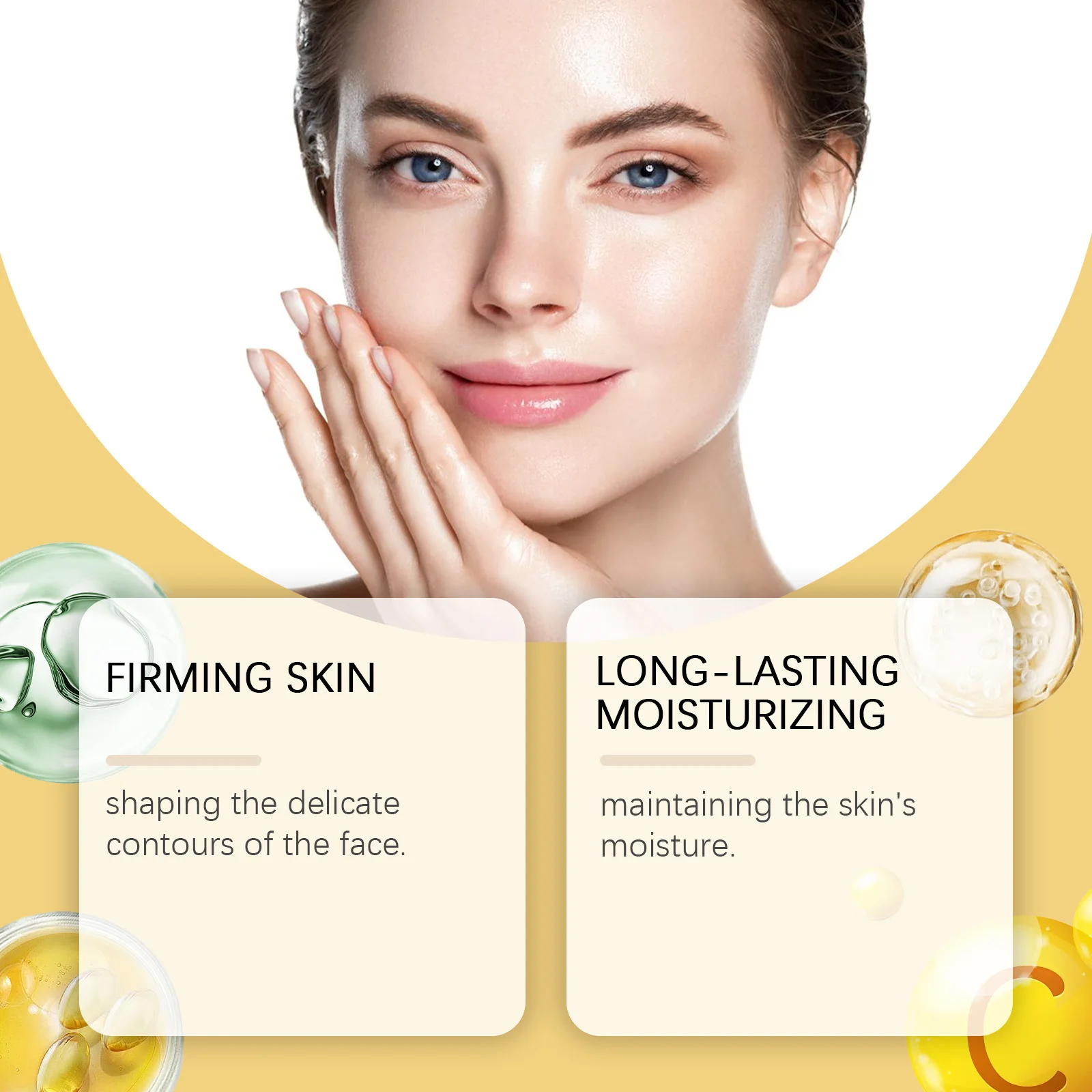 Crema viso idratante al collagene Levigante anche il tono della pelle Migliora la fermezza della pelle Ridurre i pori Pelle radiosa Nutriente Lozione per il viso