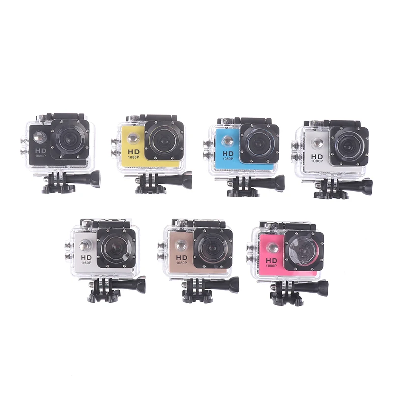 Full HD 1080P Waterproof Camera Mini Portable DV Camcorder Action Camera Video Full Hd For Outdoor Sports Diving Camera