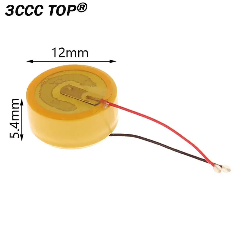 2PCS High Capacity A3 Rechargeable 60mah Lithium Battery CP1254 LIR1254 3.6V For TWS Bluetooth Headphone